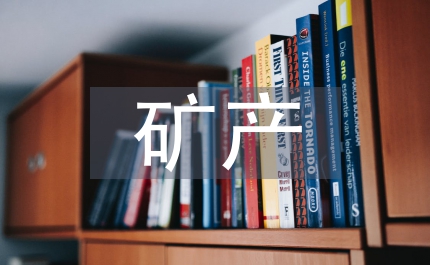 礦產(chǎn)資源開發(fā)秩序整治方案